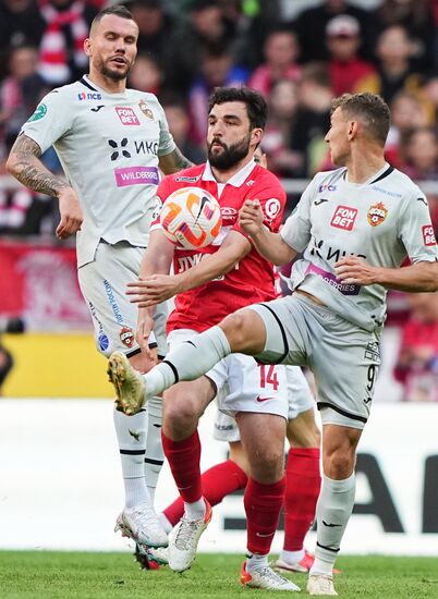 Russia Soccer Premier-League Spartak - CSKA
