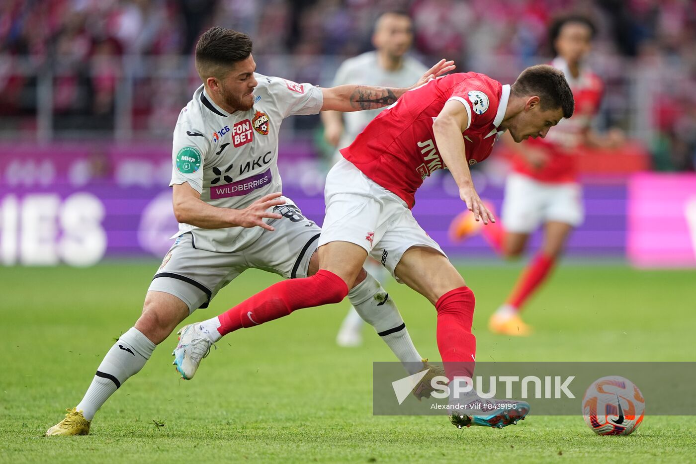 Russia Soccer Premier-League Spartak - CSKA