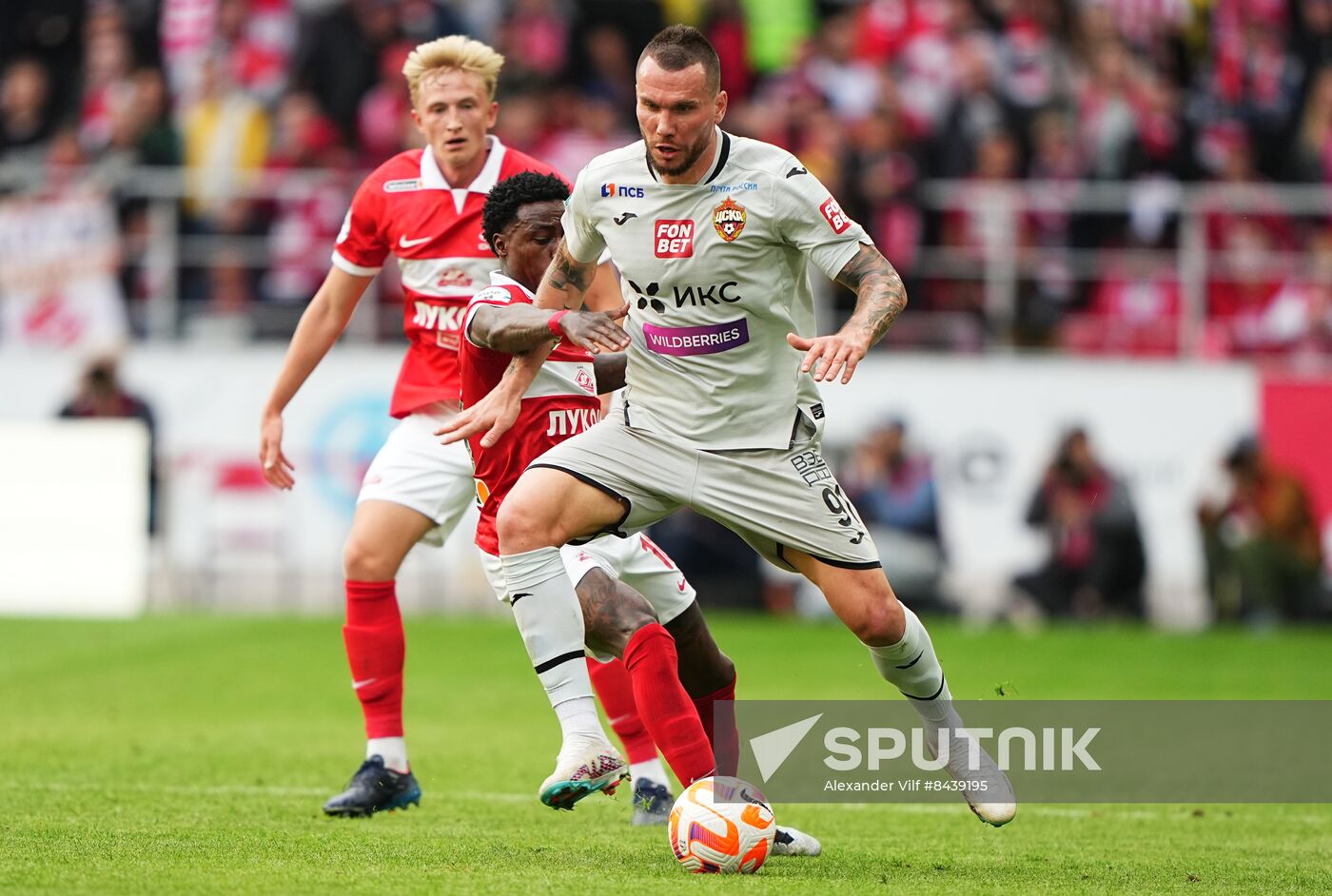 Russia Soccer Premier-League Spartak - CSKA