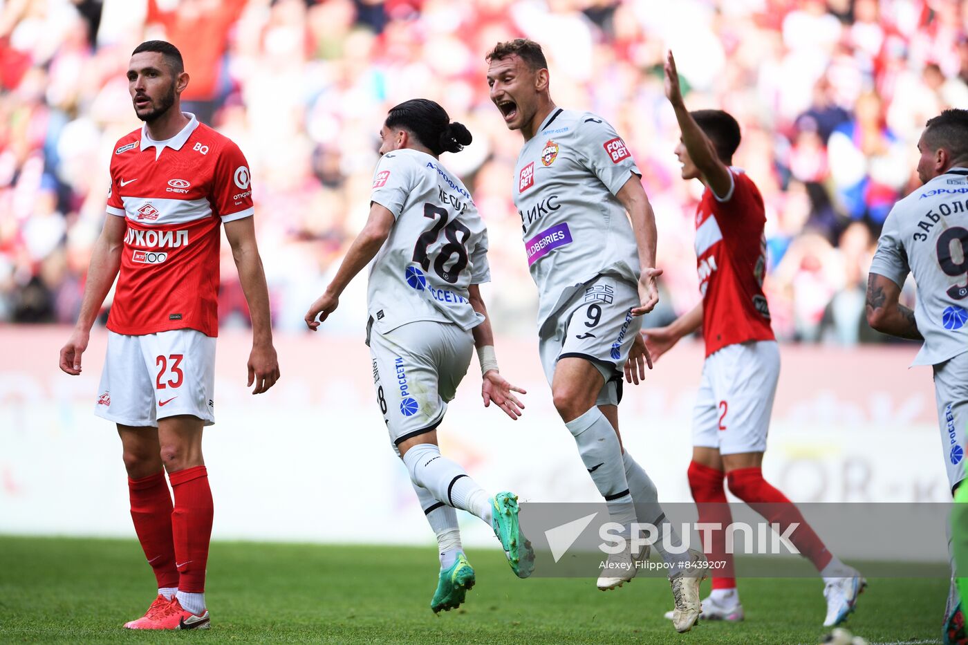 Russia Soccer Premier-League Spartak - CSKA