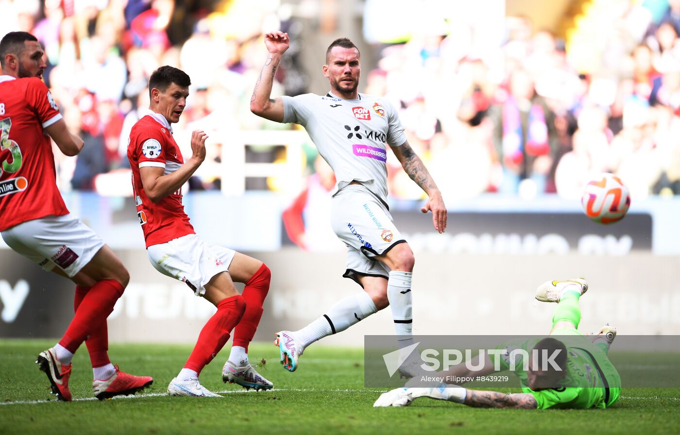 Russia Soccer Premier-League Spartak - CSKA