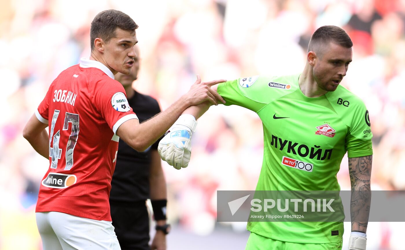 Russia Soccer Premier-League Spartak - CSKA