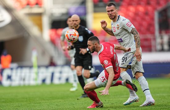 Russia Soccer Premier-League Spartak - CSKA
