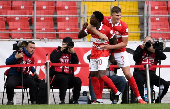 Russia Soccer Premier-League Spartak - CSKA