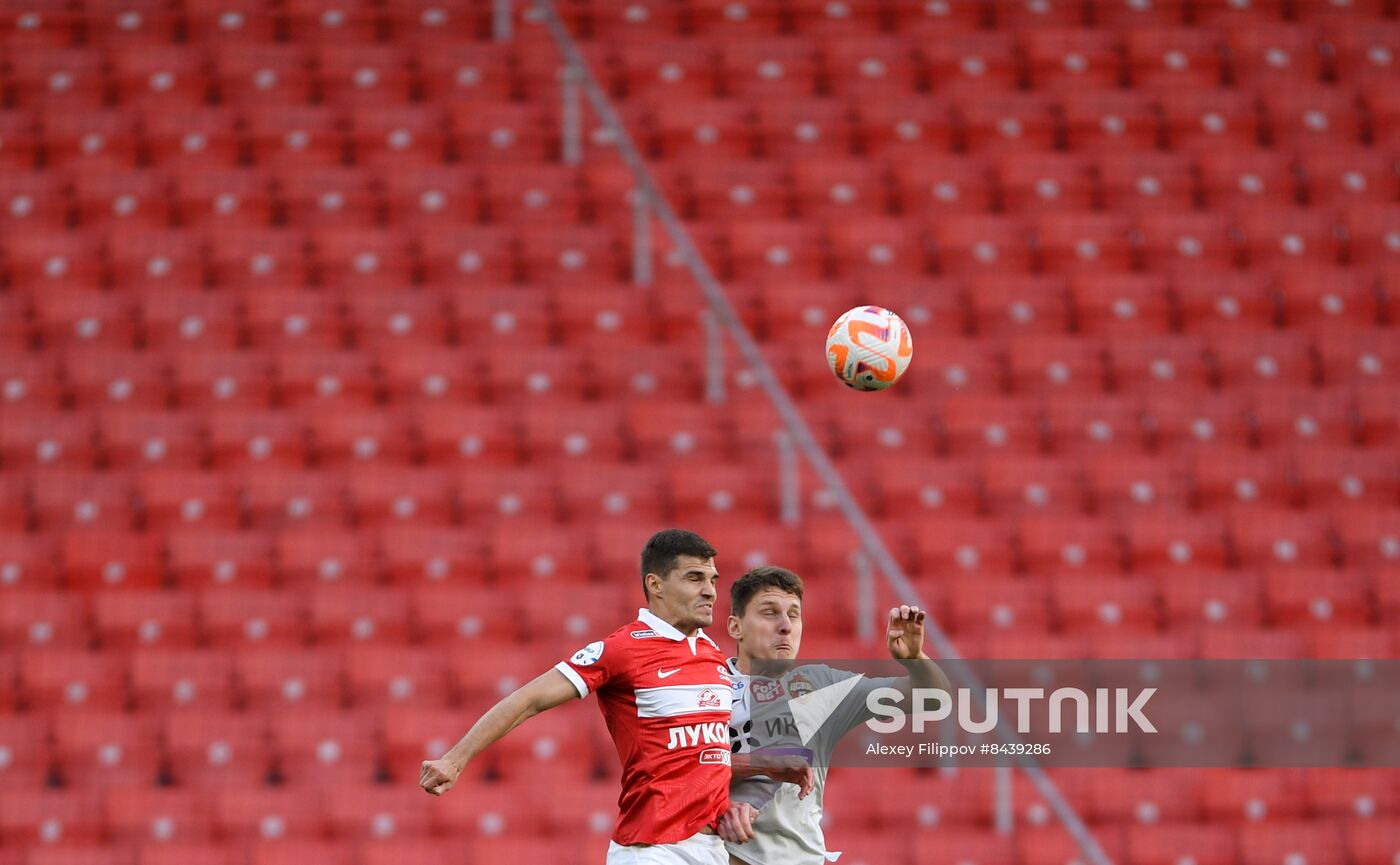 Russia Soccer Premier-League Spartak - CSKA