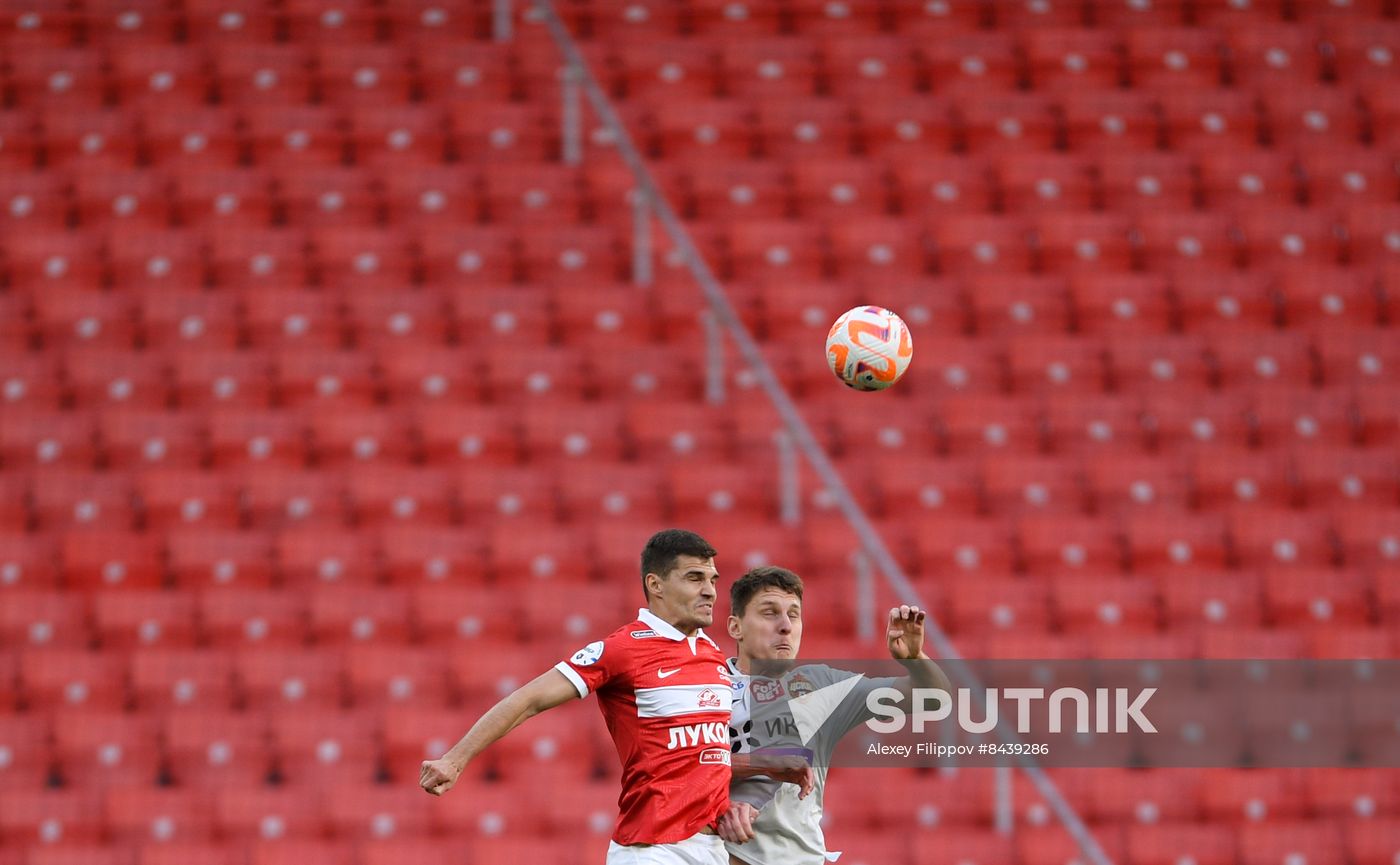 Russia Soccer Premier-League Spartak - CSKA