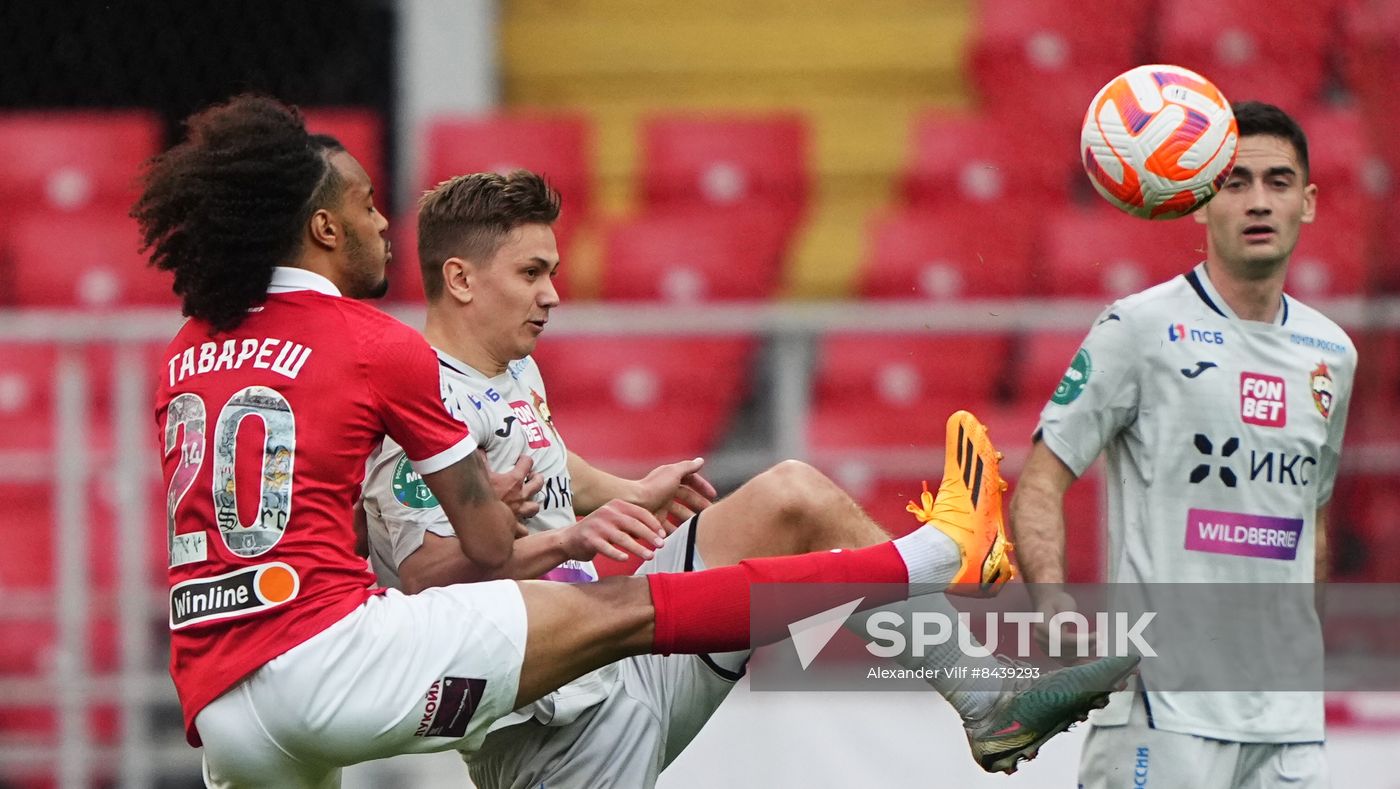 Russia Soccer Premier-League Spartak - CSKA