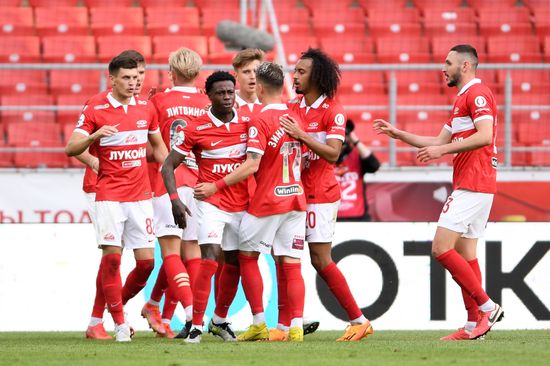 Russia Soccer Premier-League Spartak - CSKA
