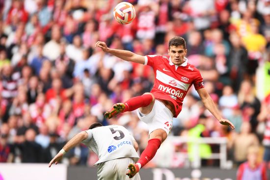 Russia Soccer Premier-League Spartak - CSKA