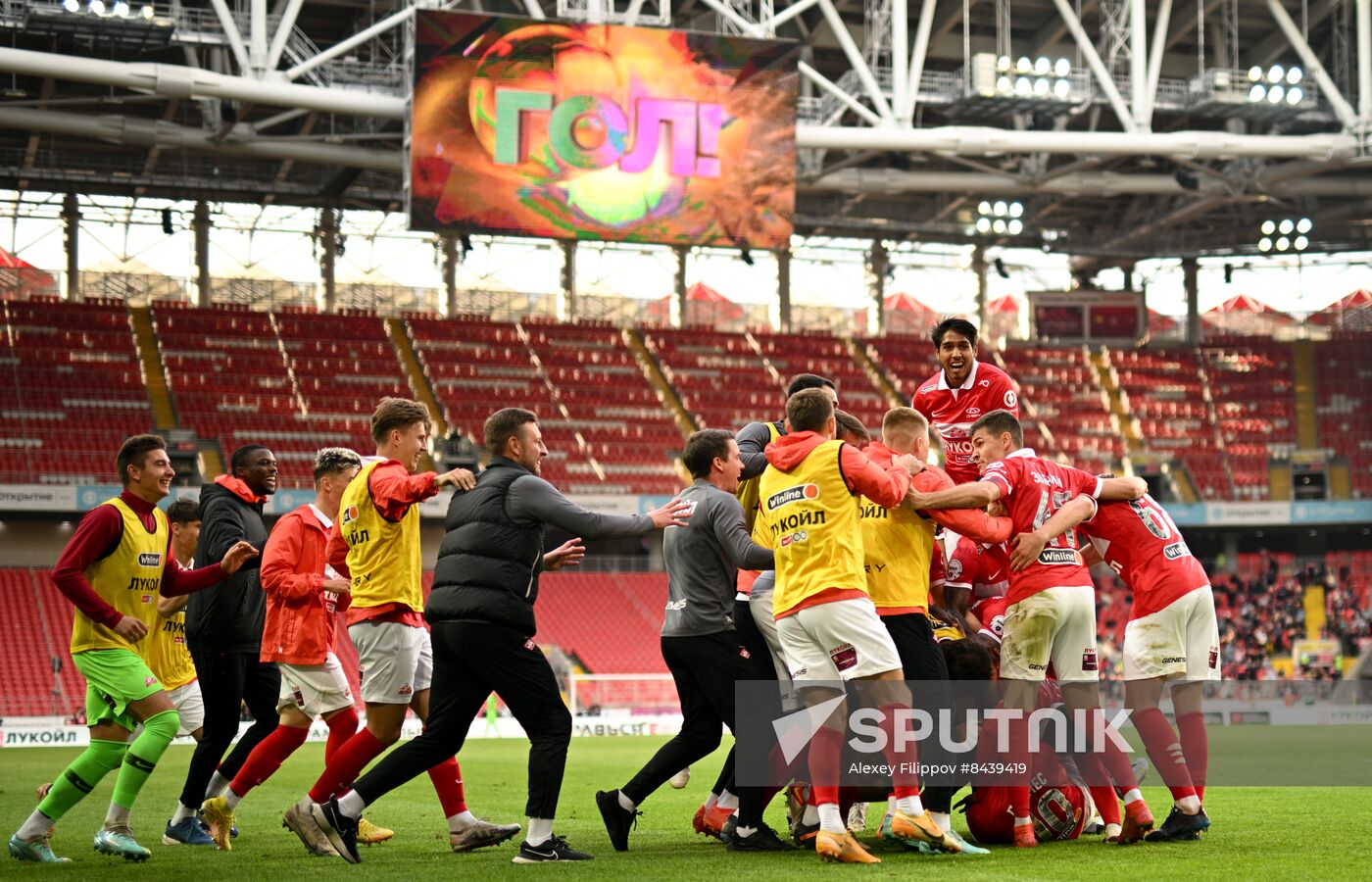 Russia Soccer Premier-League Spartak - CSKA