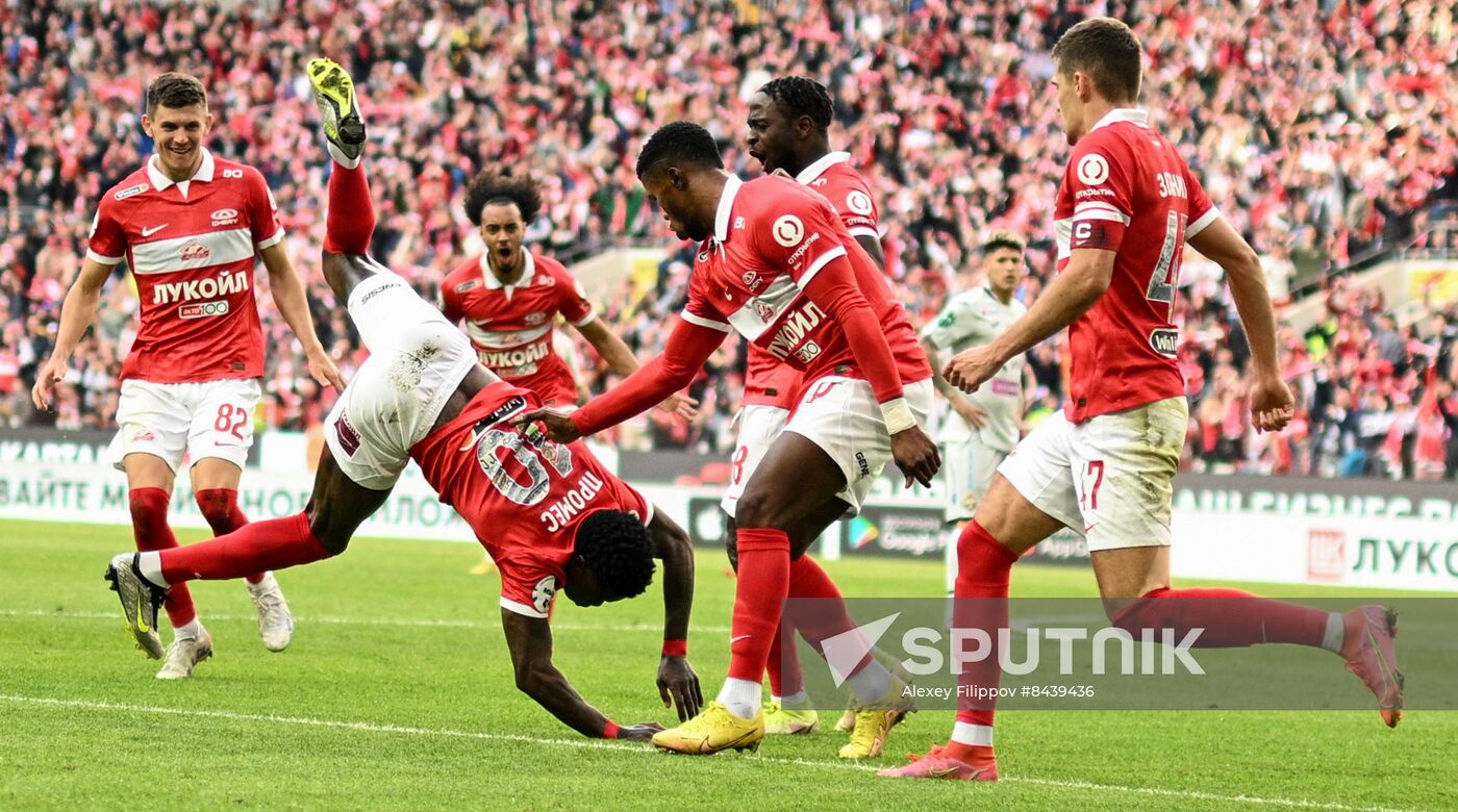 Russia Soccer Premier-League Spartak - CSKA