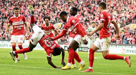 Russia Soccer Premier-League Spartak - CSKA
