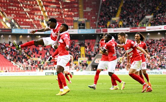 Russia Soccer Premier-League Spartak - CSKA