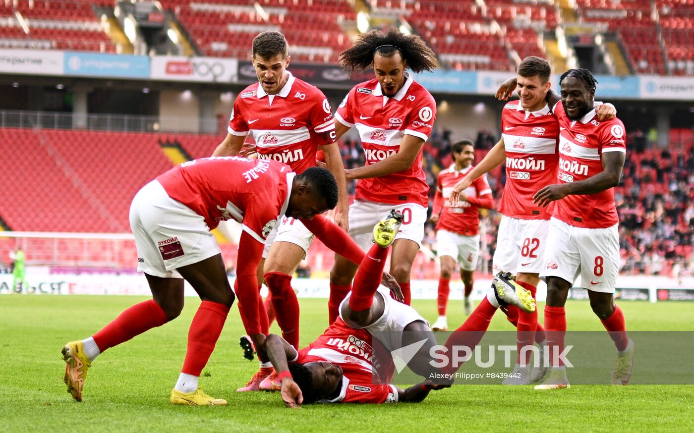 Russia Soccer Premier-League Spartak - CSKA