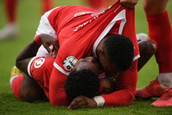 Russia Soccer Premier-League Spartak - CSKA