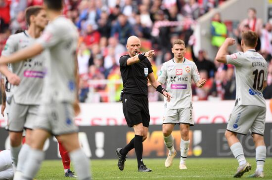 Russia Soccer Premier-League Spartak - CSKA