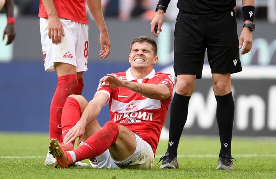Russia Soccer Premier-League Spartak - CSKA