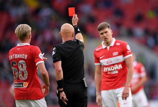 Russia Soccer Premier-League Spartak - CSKA