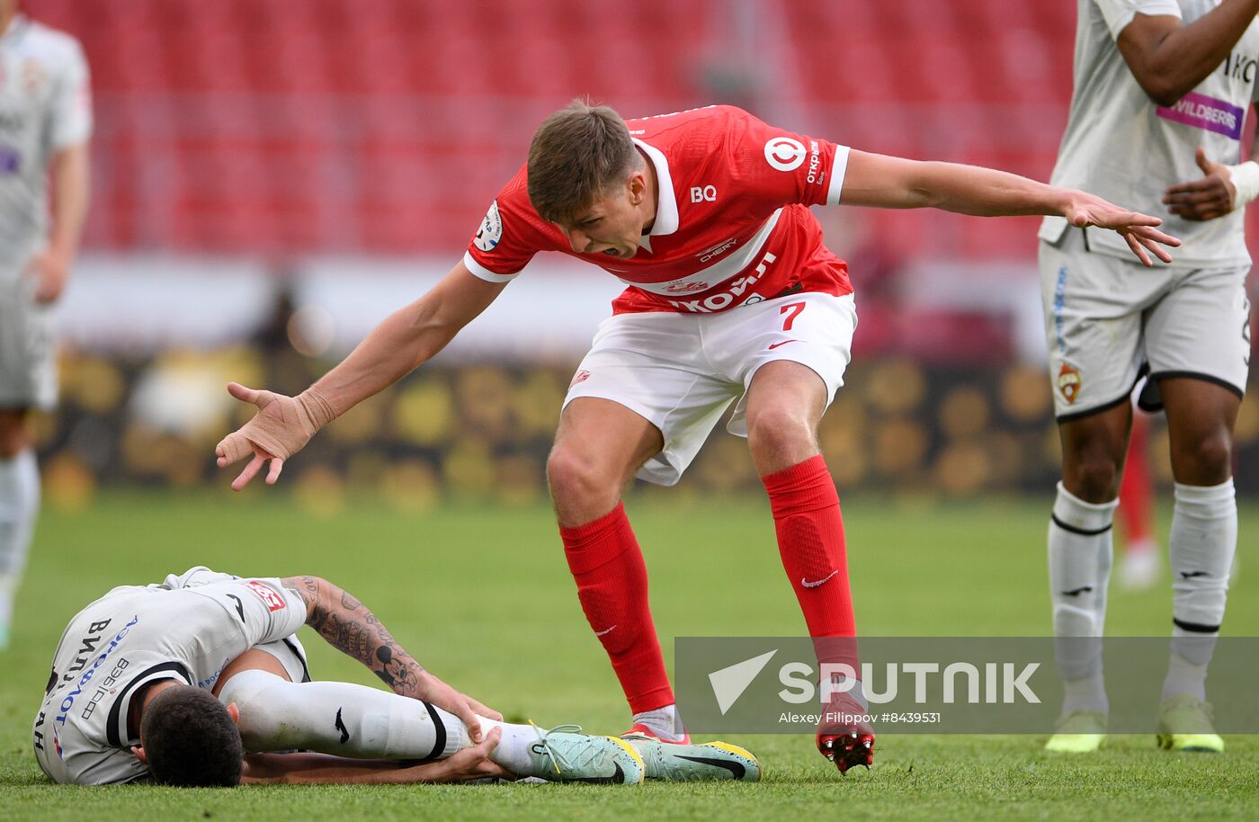 Russia Soccer Premier-League Spartak - CSKA