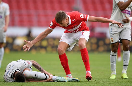 Russia Soccer Premier-League Spartak - CSKA