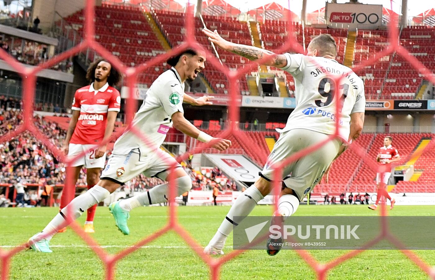 Russia Soccer Premier-League Spartak - CSKA