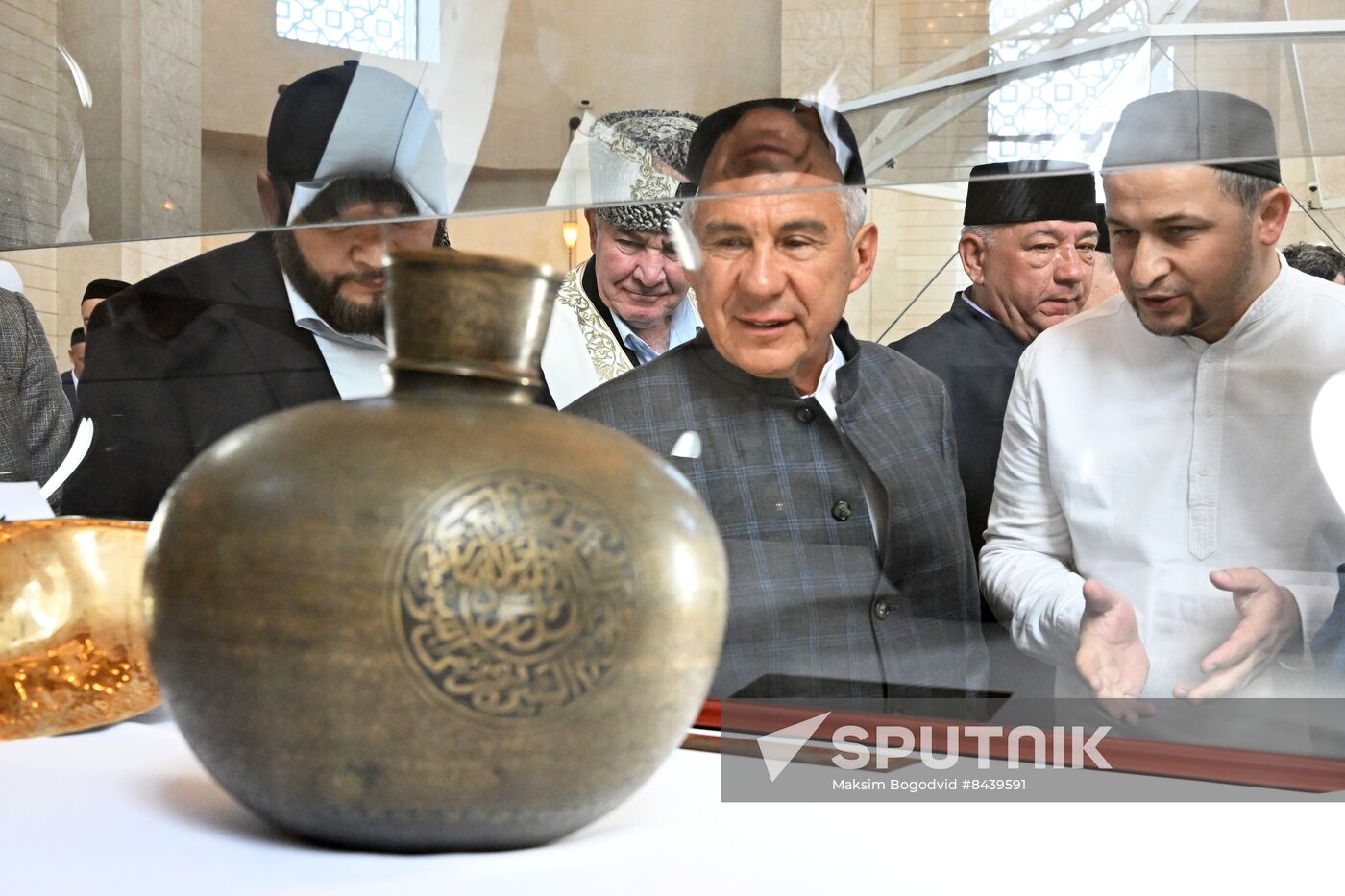 KAZANFORUM 2023. Head of Tatarstan Rustam Minnikhanov attends Izge Bolgar Zhyeny Festival