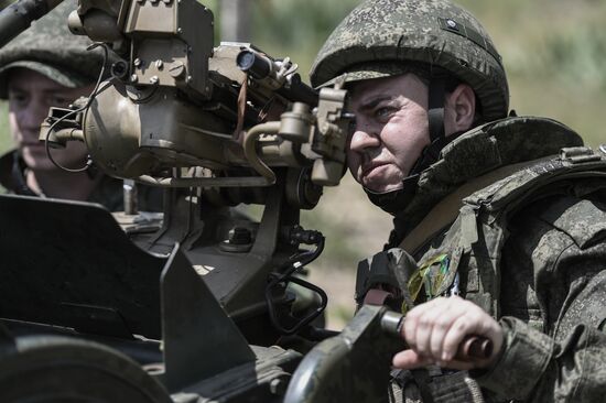 Russia Ukraine Military Operation Anti-Aircraft Units