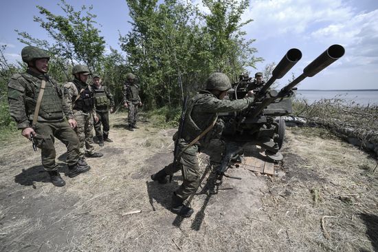 Russia Ukraine Military Operation Anti-Aircraft Units