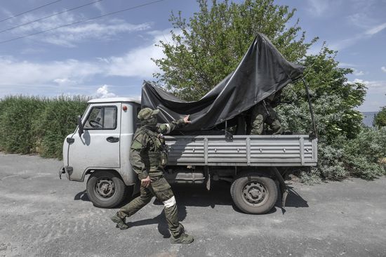 Russia Ukraine Military Operation Anti-Aircraft Units