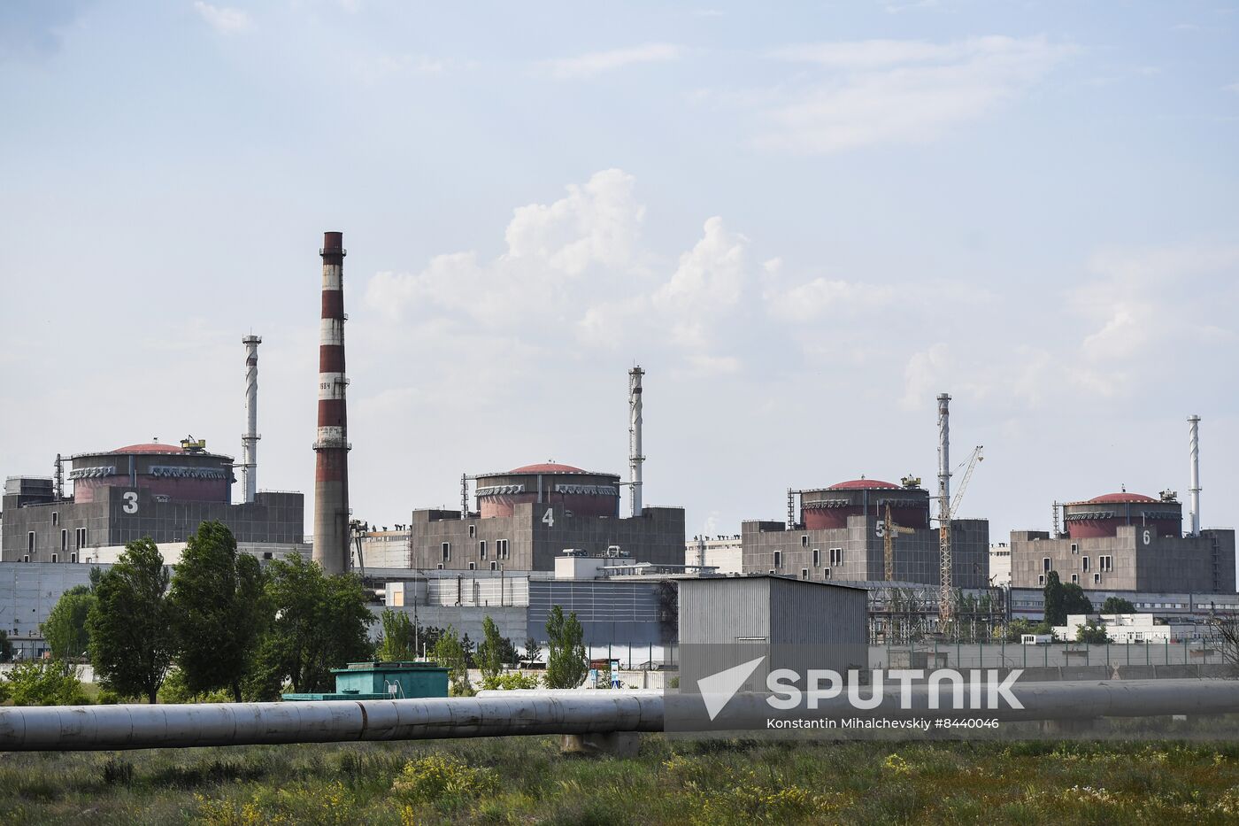 Russia Ukraine Military Operation Nuclear Plant