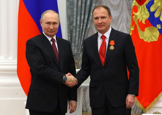 Russia Putin State Awards Presentation