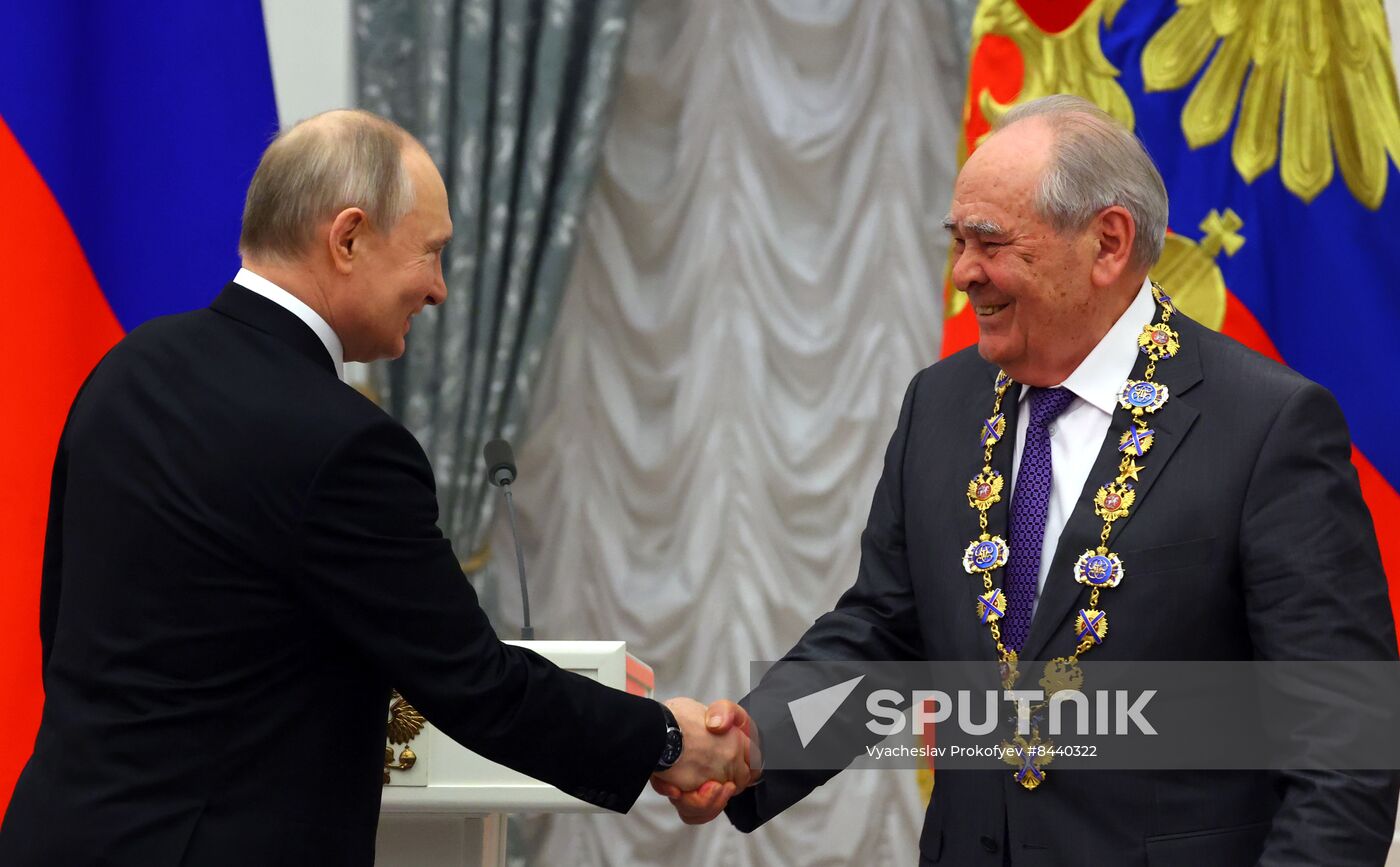 Russia Putin State Awards Presentation