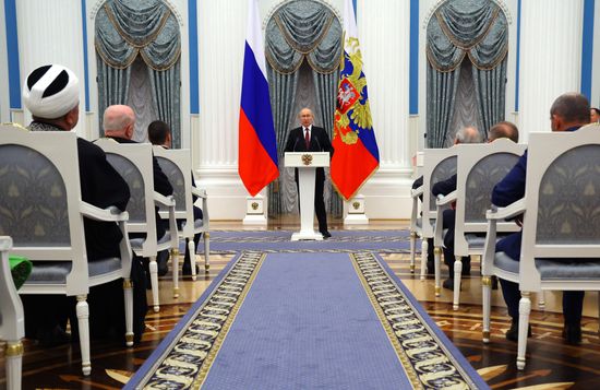 Russia Putin State Awards Presentation