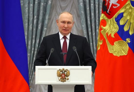 Russia Putin State Awards Presentation