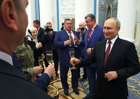 Russia Putin State Awards Presentation