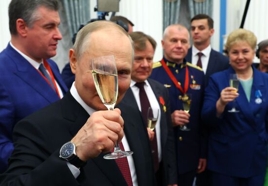 Russia Putin State Awards Presentation