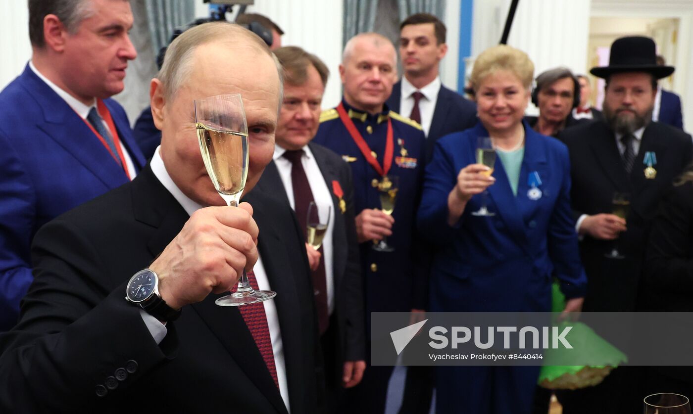 Russia Putin State Awards Presentation