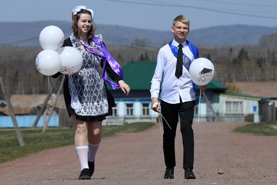 Russia Regions Education Last Bell