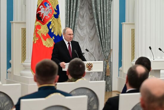 Russia Putin State Awards Presentation