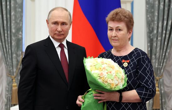 Russia Putin State Awards Presentation