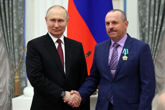 Russia Putin State Awards Presentation