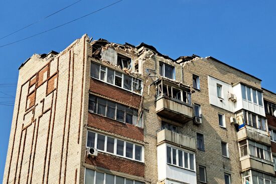 Russia Ukraine Military Operation Shelling