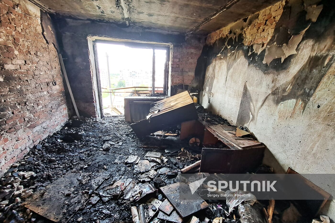 Russia Ukraine Military Operation Shelling