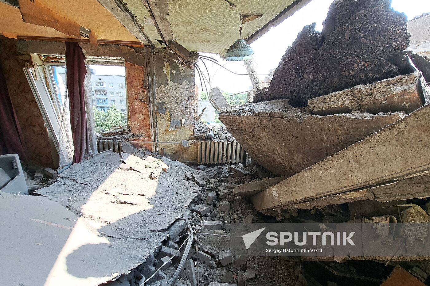 Russia Ukraine Military Operation Shelling