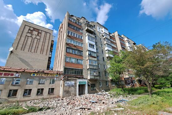 Russia Ukraine Military Operation Shelling