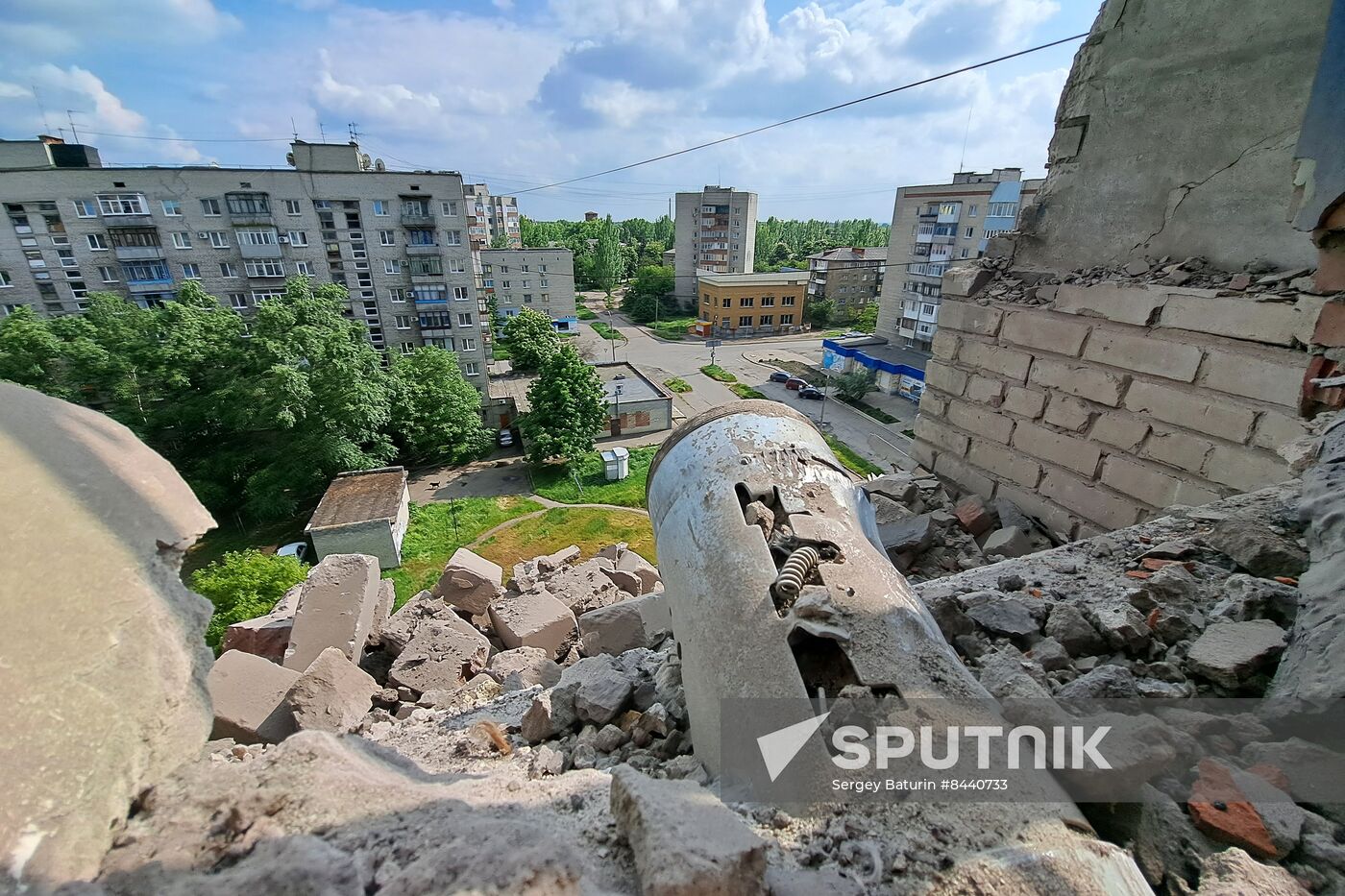 Russia Ukraine Military Operation Shelling