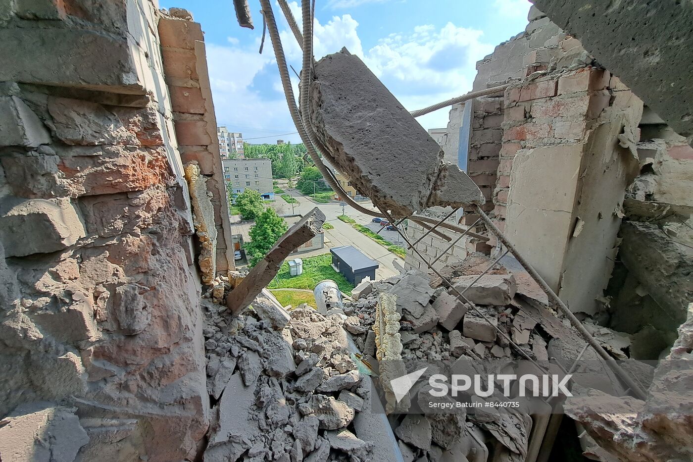 Russia Ukraine Military Operation Shelling