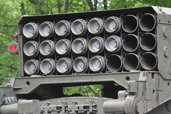 Russia Ukraine Military Operation Thermobaric Rocket Launcher