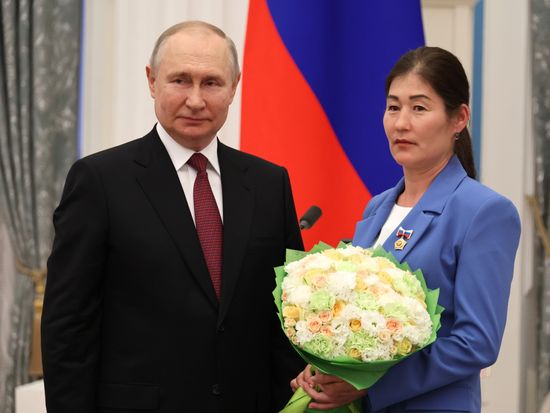 Russia Putin State Awards Presentation