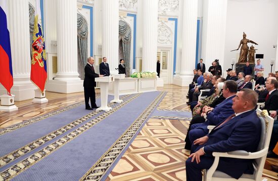 Russia Putin State Awards Presentation